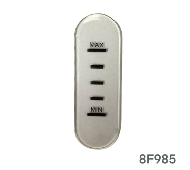 8F985 Скло рівня H2O FAEMA пластик