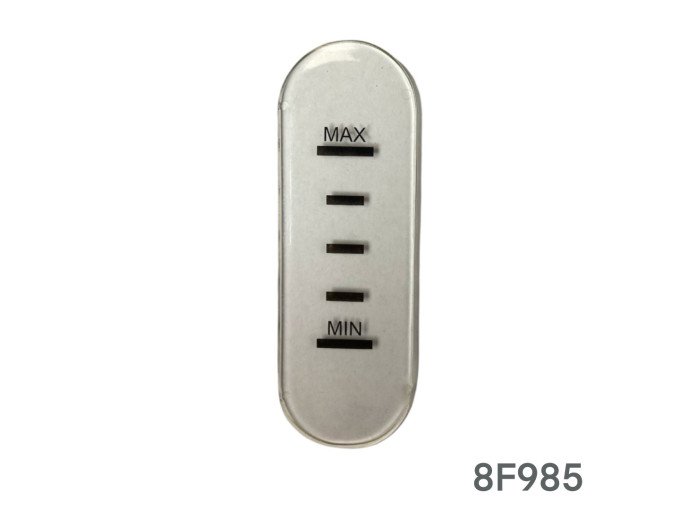 8F985 Скло рівня H2O FAEMA пластик