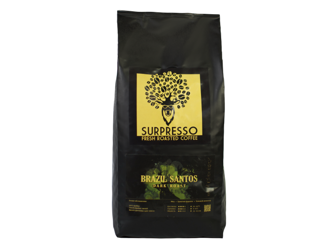 Кава в зернах Brazil Santos Dark Roast