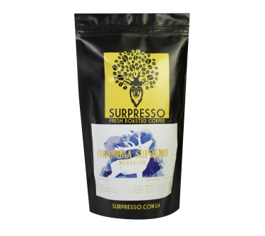 Кава в зернах Columbia Supremo (фільтр)