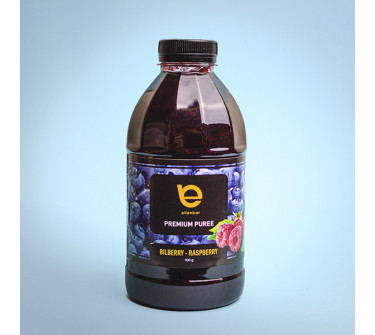 Пюре фруктове "Ellenbar" Чорниця-Малина 900г